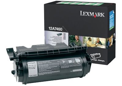 Cartus laser lexmark 12a7460 return program pentru t630 t632 t634