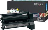 Cartus Laser Lexmark C7720YX Return Program Yellow de foarte mare capacitate pentru C772