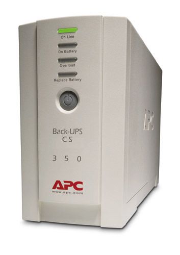APC UPS Back CS 350 VA
