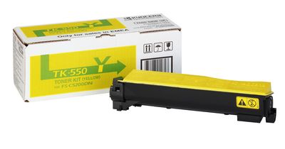 Cartus Laser Kyocera TK-550Y yellow pentru FS-C5200DN