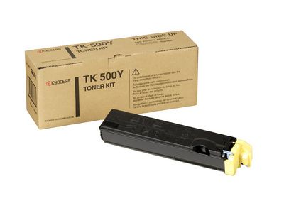 Cartus Laser Kyocera TK-500Y yellow pentru FS-C5016N