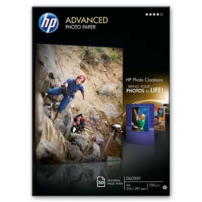 Hartie Fotografica HP Advanced Glossy 50 foi A4