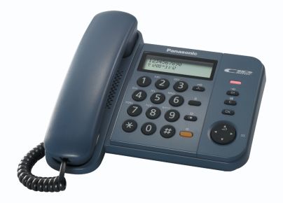 Telefon analogic Panasonic KX-TS580FXB (Negru)
