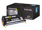 Cartus Laser Lexmark X560H2YG Yellow de mare capacitate pentru X560