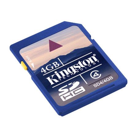 Card Memorie Kingston SDHC 4GB Clasa 4