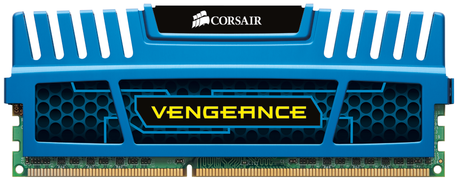 Memorie Desktop Corsair Vengeance DDR3-1600 4GB albastru