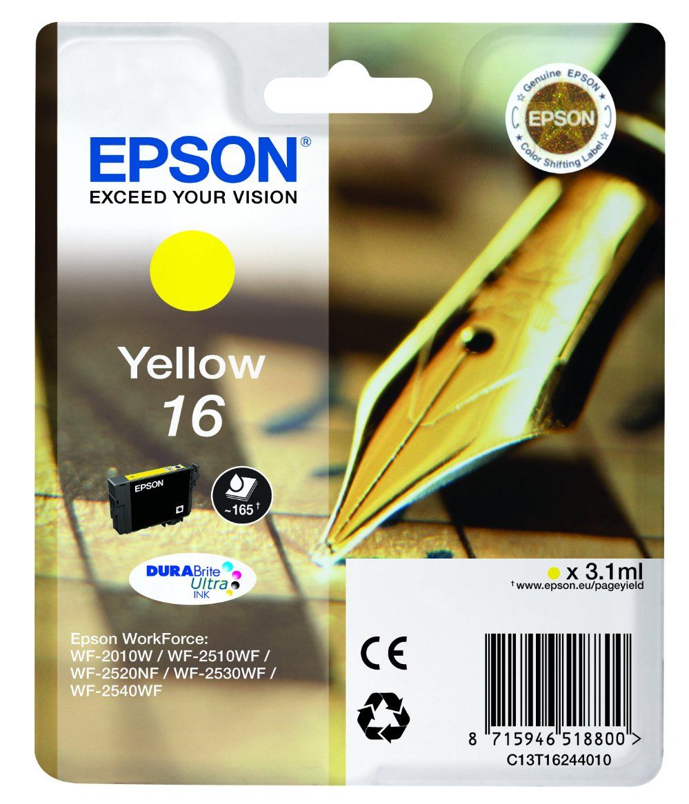 Cartus Inkjet Epson T16244010 INK 16 PEN Yellow SGPK