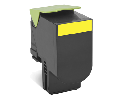 Cartus Laser Lexmark 802SY Yellow Capacitate Standard (2k) Return Program