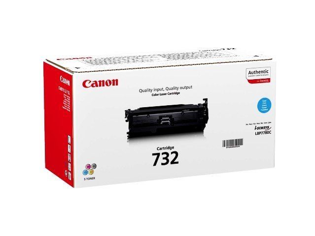 Toner Canon 732 Cyan for LBP7780C (6.400 pages based on ISO/IEC 19798)