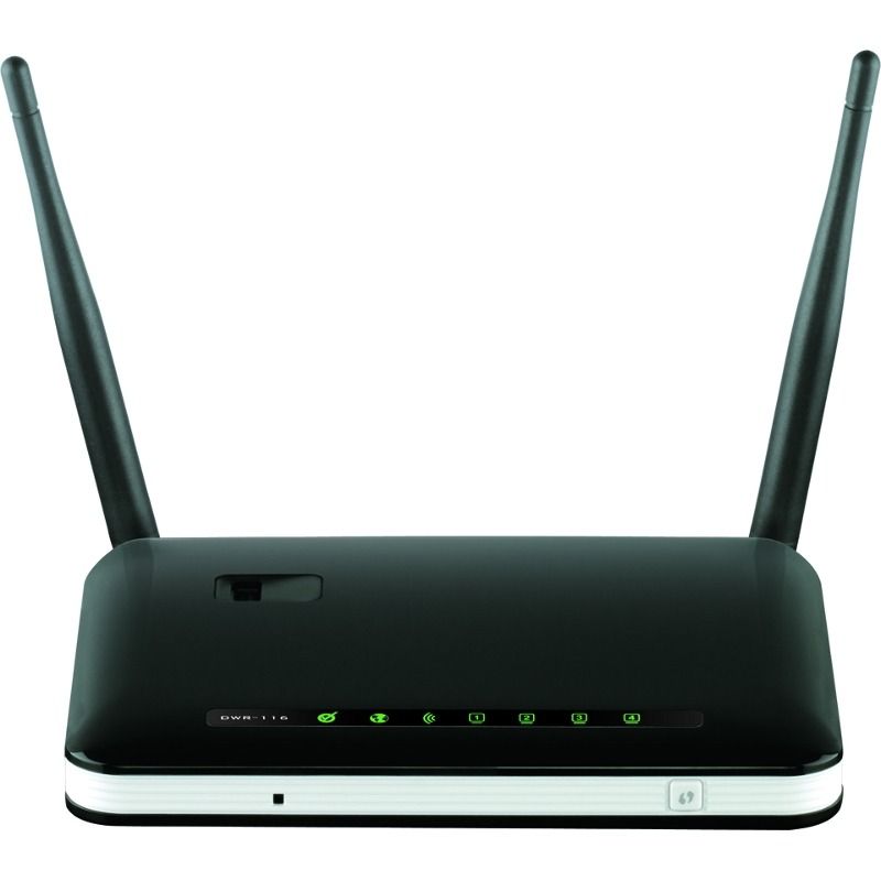Router D-Link DWR-116 WAN: 1xEthernet WiFi: 802.11n-300Mbps