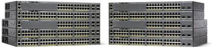 Switch Cisco CATALYST 2960-X cu management cu PoE 24x1000Mbps-RJ45 (PoE) + 2xSFP