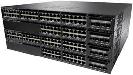 Switch Cisco CATALYST 3650 cu management fara PoE 24x1000Mbps-RJ45 + 2x10Gigabit SFP