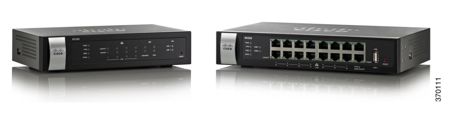 Router Cisco RV325 WAN: 2xGigabit fara WiFi