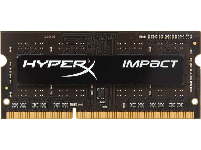 Memorie Notebook Kingston HyperX Impact Black Series DDR3L-1600 4GB