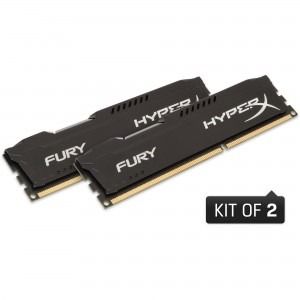 Memorie Desktop Kingston HyperX Fury Black 8GB DDR3 1866 MHz CL10 Dual Channel Kit