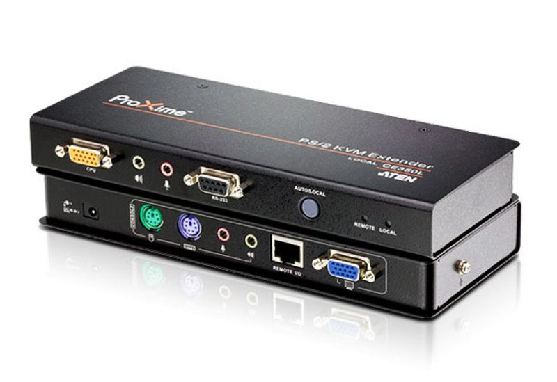 Extender semnal Aten CE350 tip semnal video: VGA - VGA distanta semnal: 150m