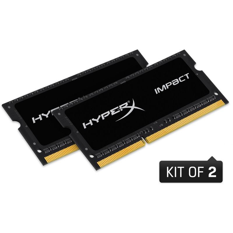Memorie Notebook Kingston HyperX Impact Black Series DDR3L-1600 8GB (2x4GB)