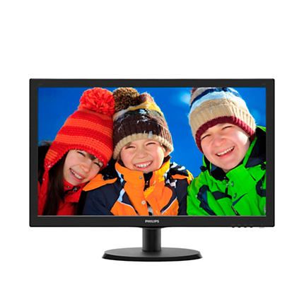 Monitor LED Philips 223V5LHSB/00 21.5'' Full HD Negru