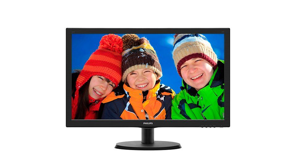 Monitor LED Philips 223V5LSB/00 21.5\'\' Full HD Negru