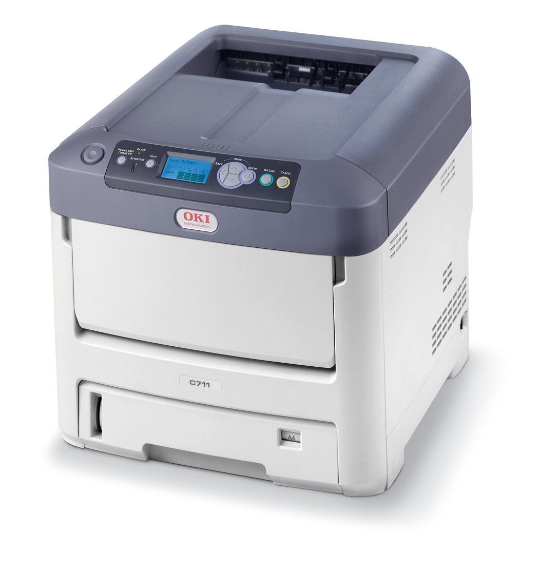 Imprimanta laser color oki c711n