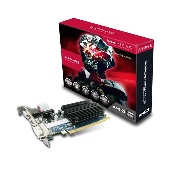 Placa Video Sapphire AMD Radeon R5 230 1GB GDDR3 64 biti