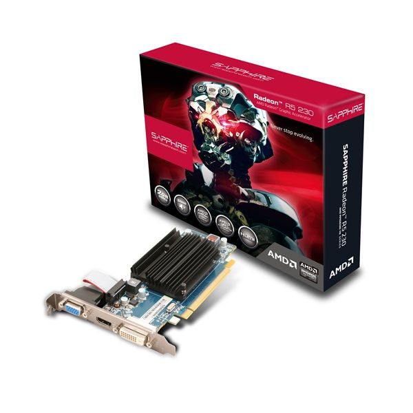 Placa Video Sapphire Radeon R5 230 2GB GDDR3 64 biti