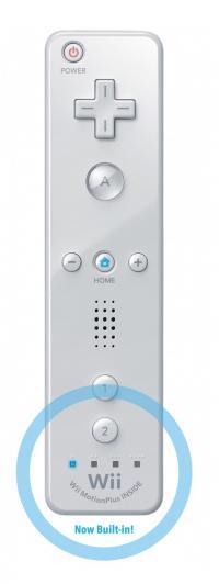 Wii Remote Controller Plus (include Wii Motion) Alb