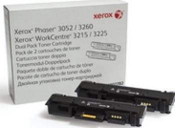 Cartus Toner Xerox pentru Phaser 3052/3260 2x3k Black