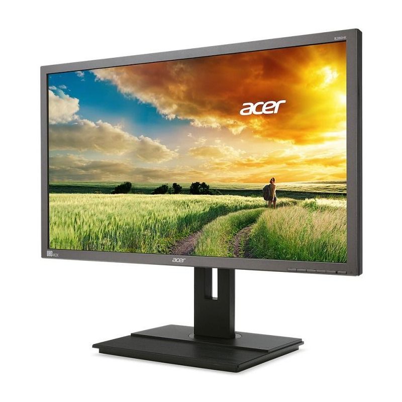 Monitor LED Acer B286HK 28 4K2K QFHD Ultra HD DisplayPort HDMI DVI Negru