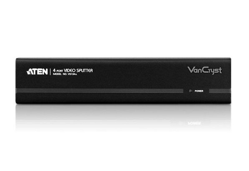 Video Splitter Aten VS134A-A7-G W/230V ADP. 4 Porturi