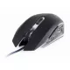 Mouse Gaming Gembird Optical 2400 DPI, USB, Black With Blue Backlight