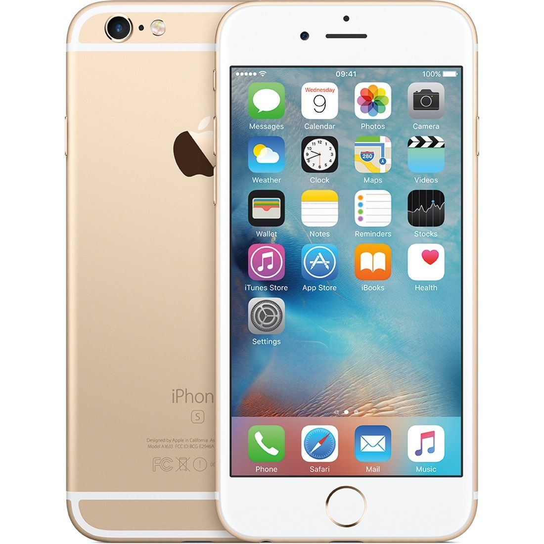 Telefon mobil apple iphone 6s plus 128gb single sim 4g gold