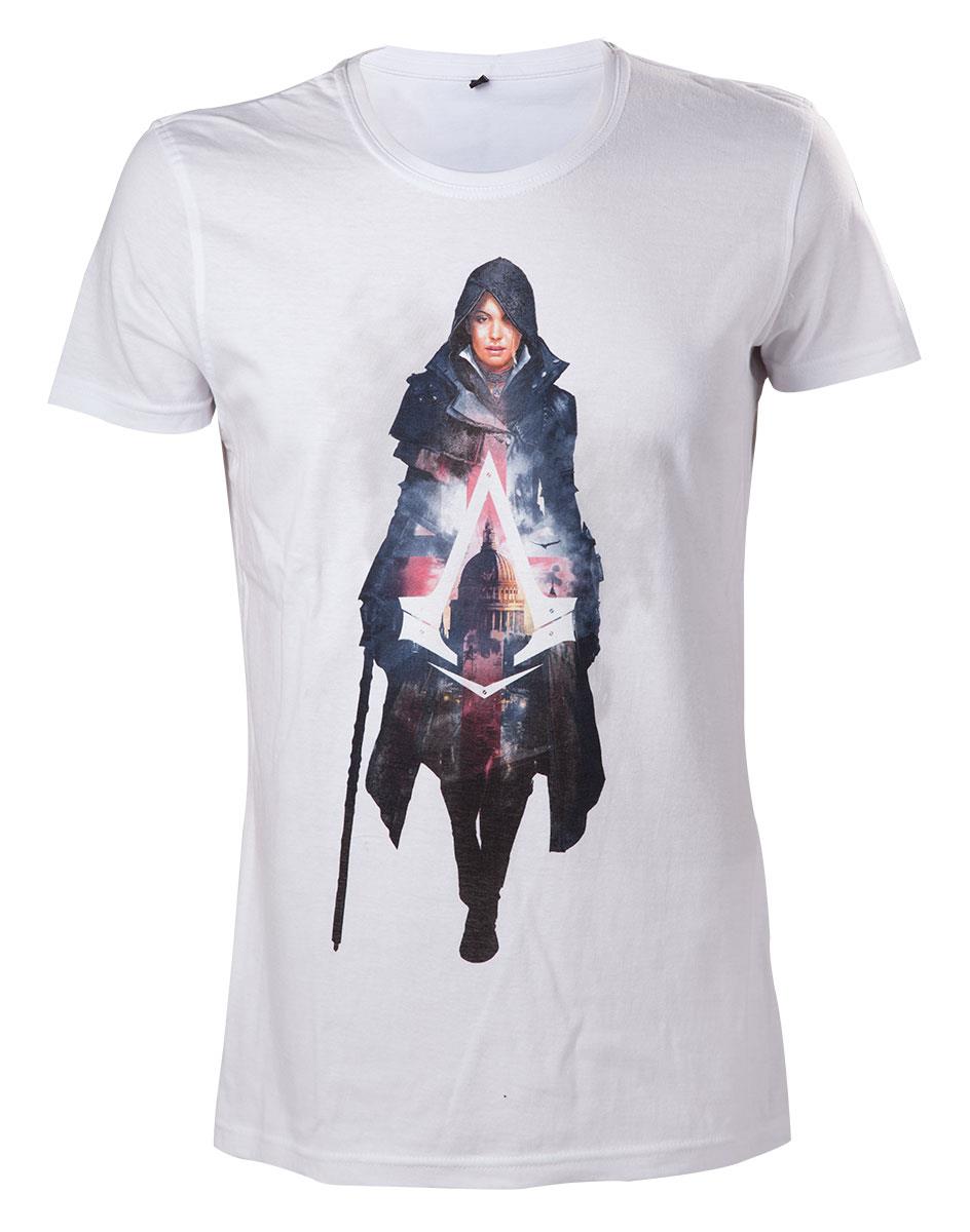 Tricou Assassins Creed Syndicate Evie Frye White XL
