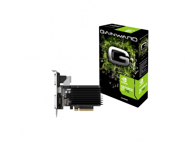 Placa Video Gainward nVidia GeForce GT 710 2GB DDR3 64 biti