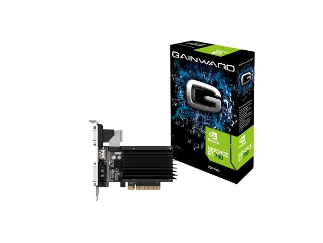 Placa Video Gainward GeForce GT 730 2GB DDR3 64 biti SilentFX