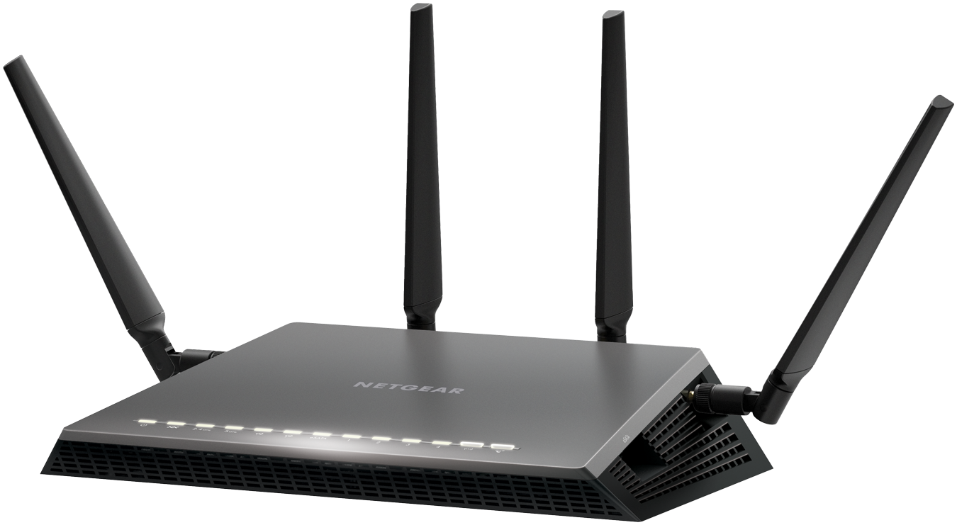 Router Netgear D7800 WAN: 1xGigabit + 1xADSL WiFi: 802.11ac-2600Mbps