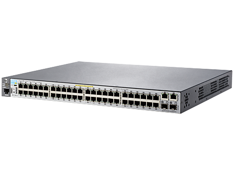 Switch HP Aruba 2530 48 PoE+ cu management cu PoE 48x100Mbps-RJ45 (PoE) + 2x1000Mbps-RJ45 (sau 2xSFP)