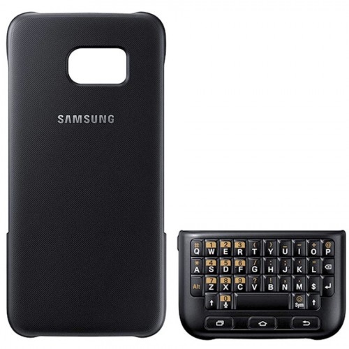Husa Samsung Galaxy S7 (G930) de protectie spate cu tastatura QWERTY Tinted Dark