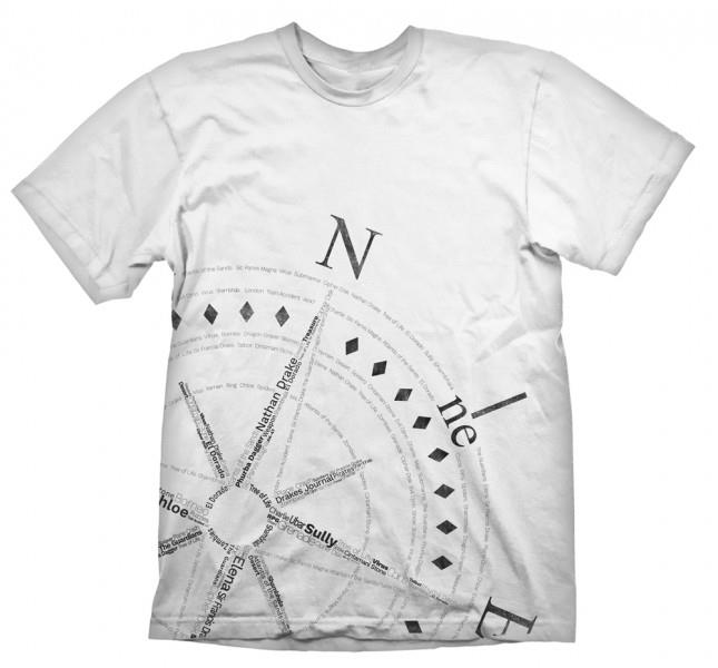 Tricou uncharted 4 compass xxl