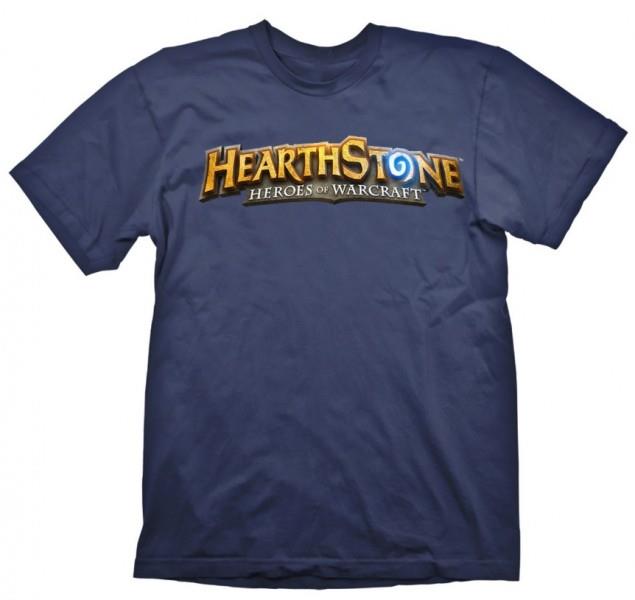 Tricou hearthstone logo navy m