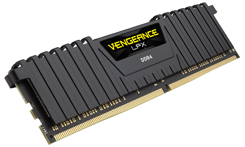 Memorie Desktop Corsair Vengeance LPX 16GB (2 x 8GB) DDR4 3600MHz Black