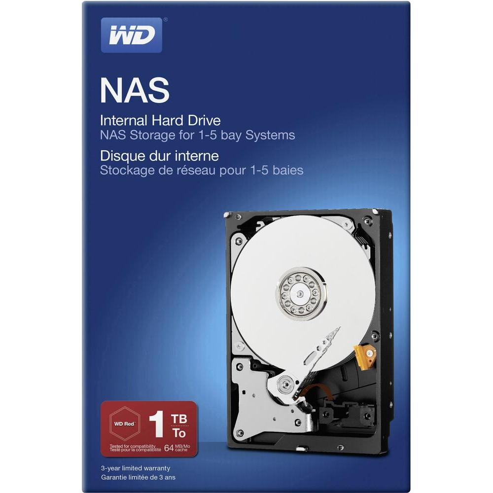 Hard Disk Desktop Western Digital NAS 1TB 64MB 3.5