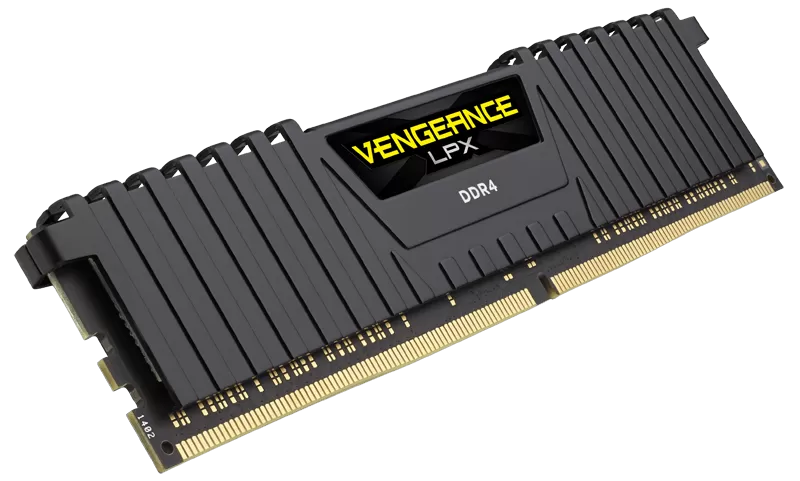 Memorie Desktop Corsair Vengeance LPX 32GB (2 x 16GB) DDR4 2666MHz Black