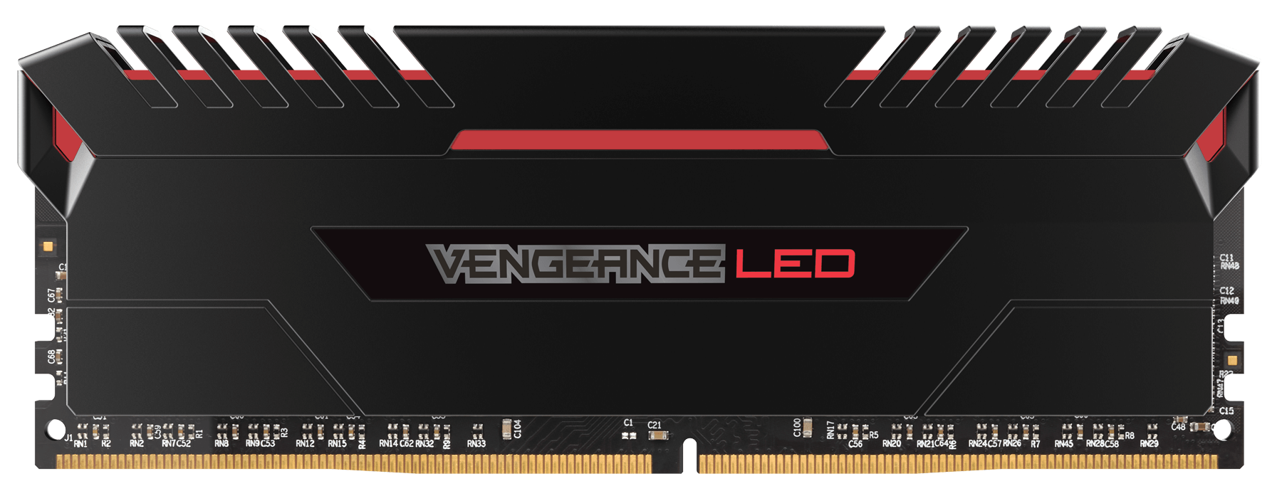 Memorie Desktop Corsair Vengeance LED 16GB (2 x 8GB) DDR4 2666MHz Red