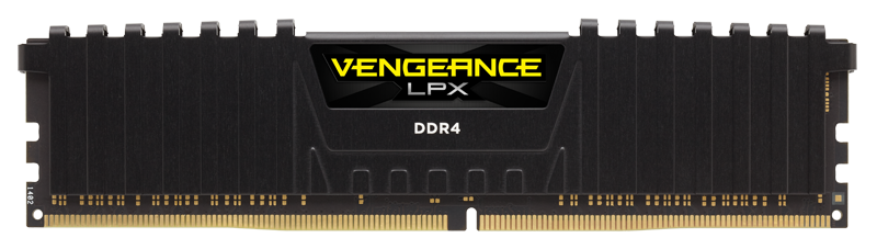 Memorie Desktop Corsair Vengeance LPX 32GB (4 x 8GB) DDR4 2400MHz Black