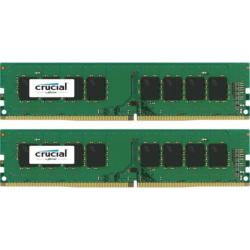 Memorie Desktop Micron Crucial 16 GB (2 x 8GB) DDR4 2400MHz