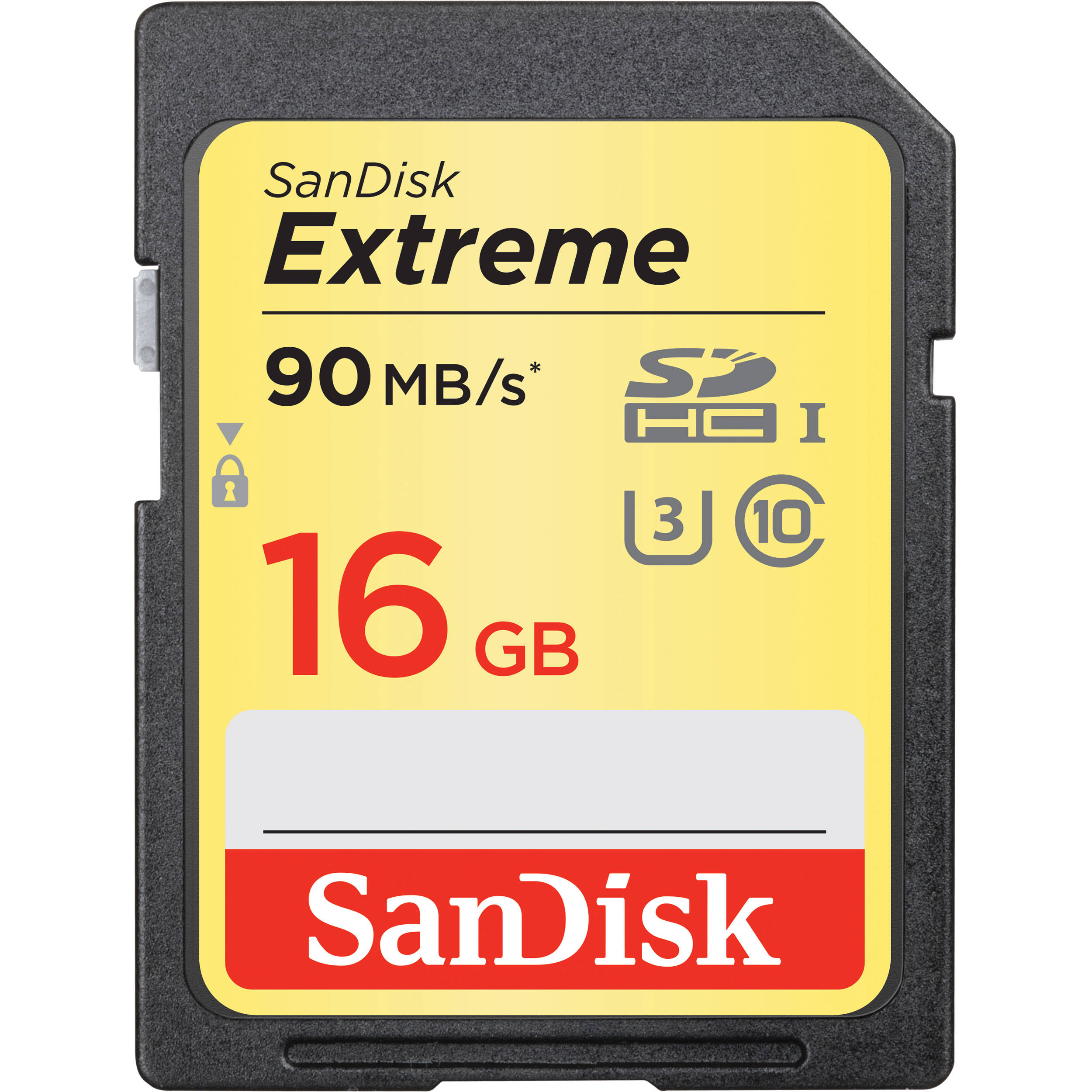 Card de memorie SanDisk SDHC 16GB Extreme UHS-I U3 Class 10