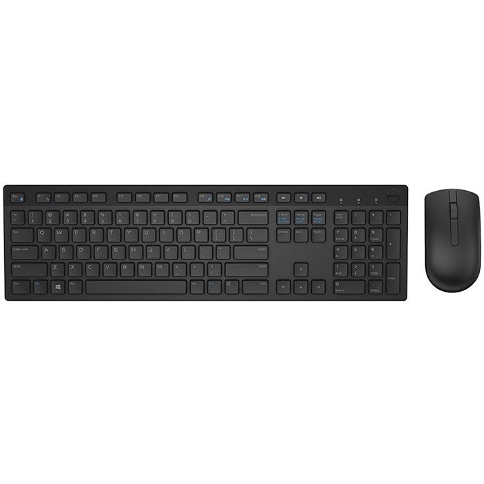 Kit Tastatura & Mouse Dell KM636 Wireless Black