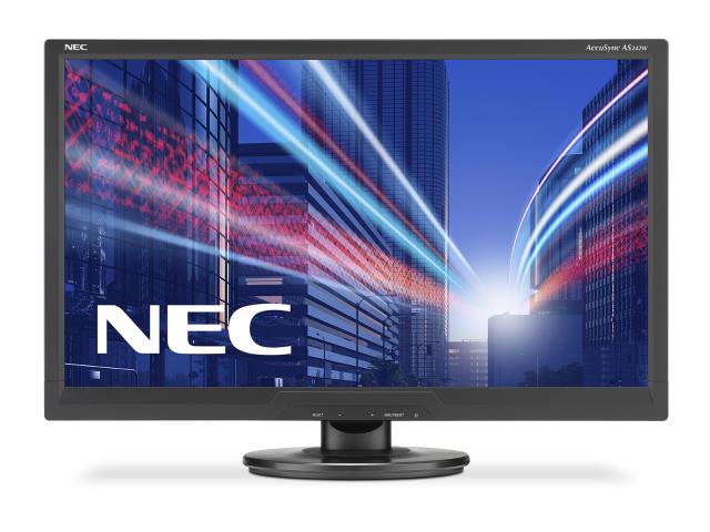 Monitor LED AccuSync NEC AS242W 24 inch Full HD Black