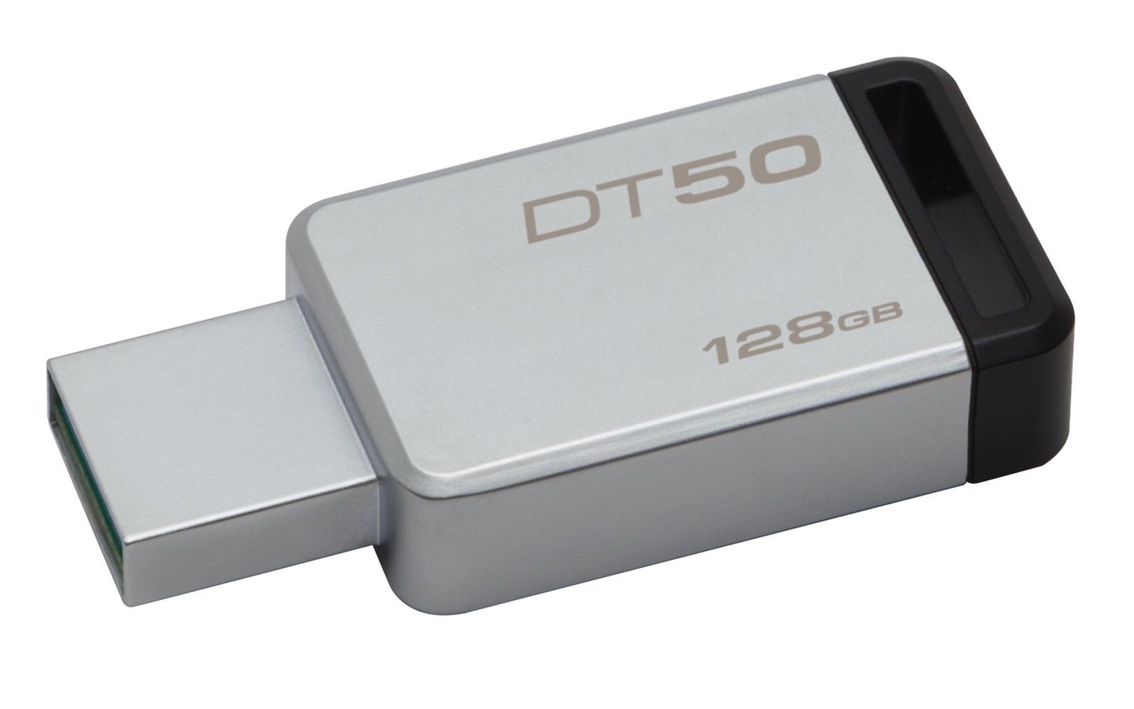 Flash drive kingston data traveler 50 128gb usb 3.0 metal/black